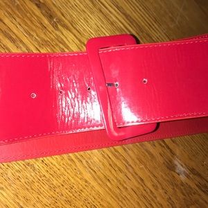 NWOT Thick Red Belt